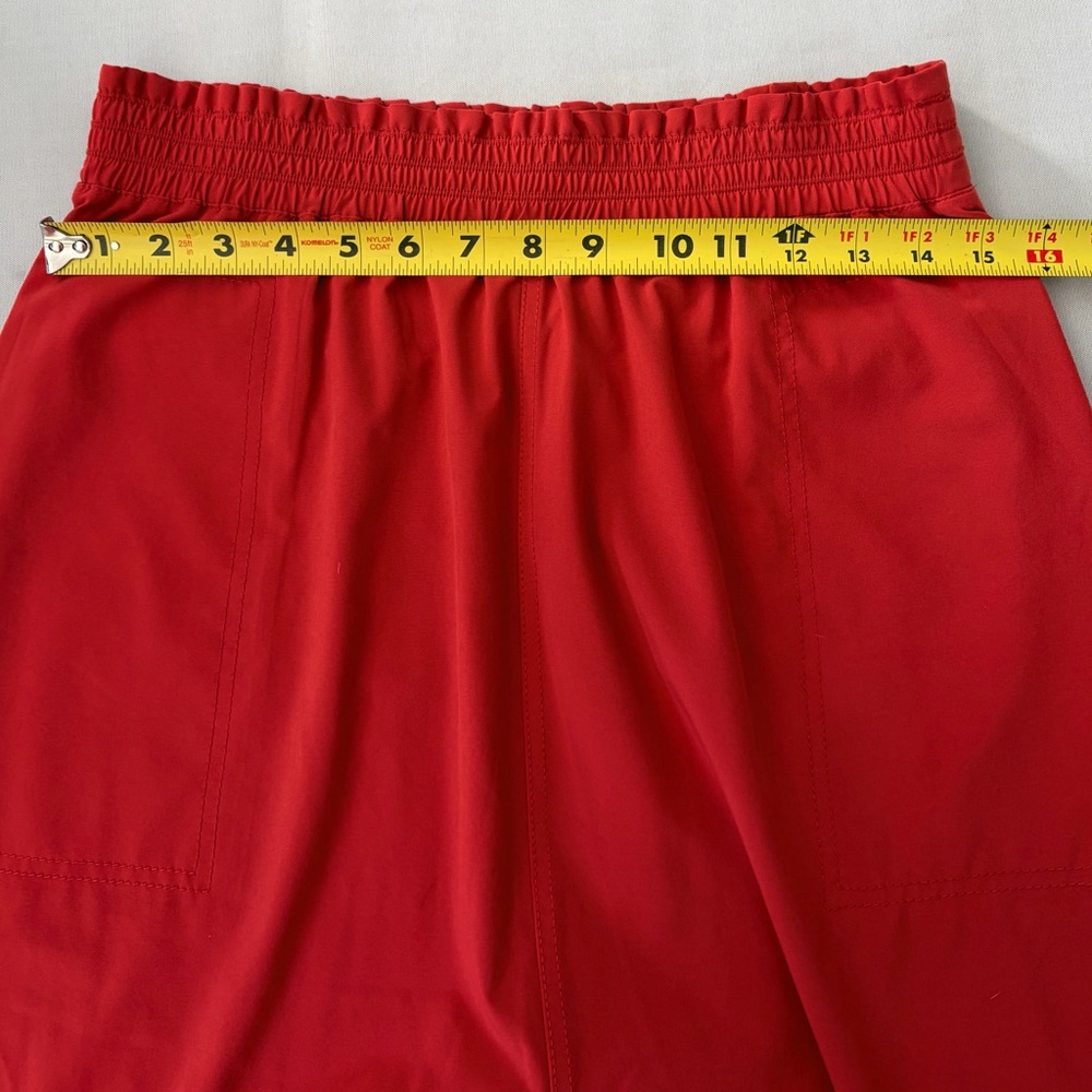 Athleta Savannah Skirt Midi Skirt Currant Red size Medium - Picture 12 of 16